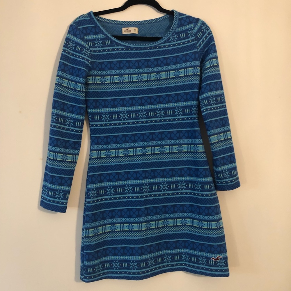 Hollister fair isle sweater dress - Medium